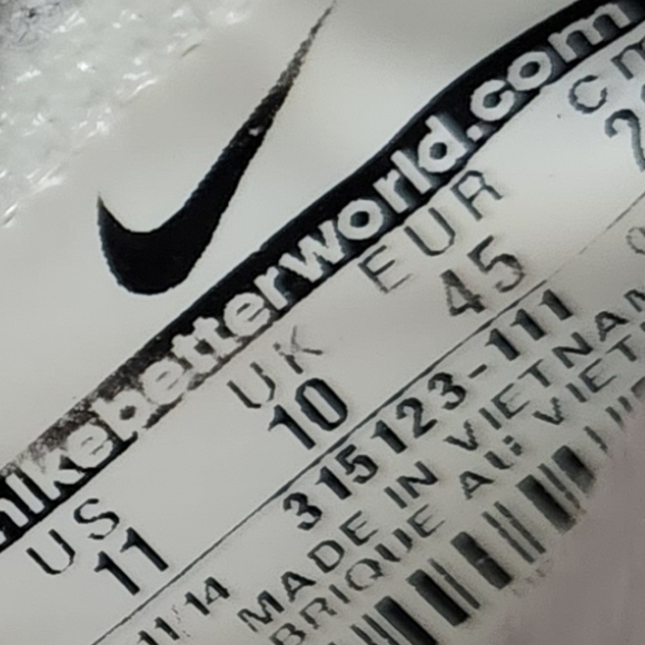 NIKE MEN'S AIR FORCE 1 MID WHITE '07 - Picture 11 of 11